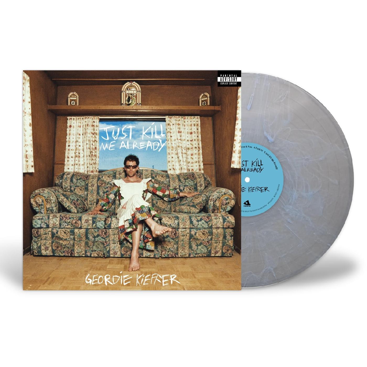 Geordie Kieffer - Just Kill Me Already (Blue Splatter Vinyl) Vinyl LP Blue Splatter Vinyl