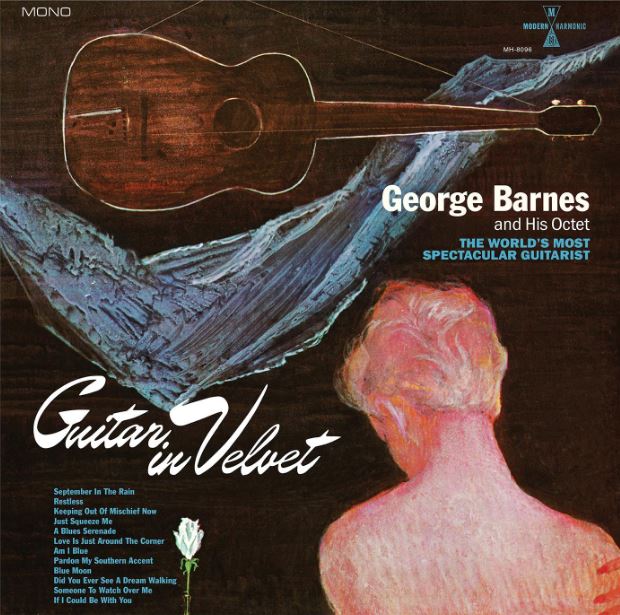 George Barnes - Guitar In Velvet (BLUE VINYL) Vinyl LP Blue Vinyl