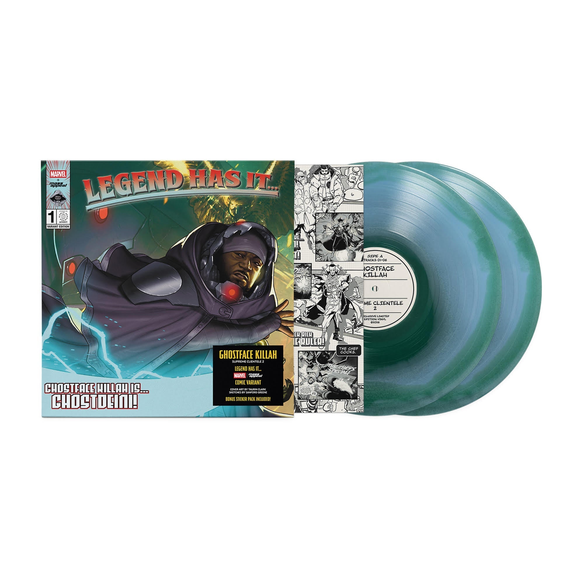 Ghostface Killah - Supreme Clientele 2 [Green/Blue Marble] [2LP] Vinyl