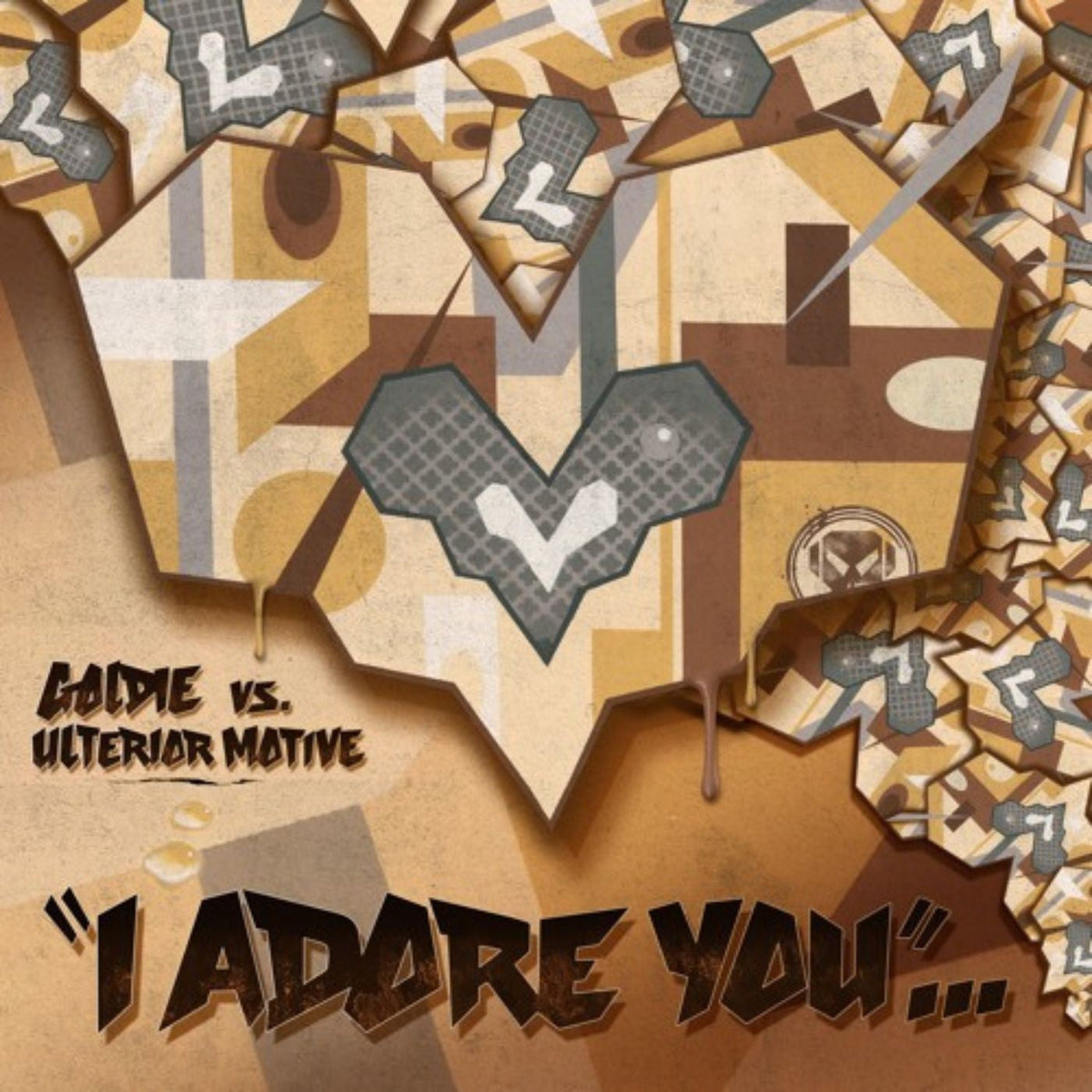 Goldie Vs Ulterior Motive - I Adore You Vinyl