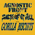 Gorilla Biscuits And Sick Of It All Agnostic Front - Live In N.Y.C. '91 (Galaxy Vinyl) Vinyl