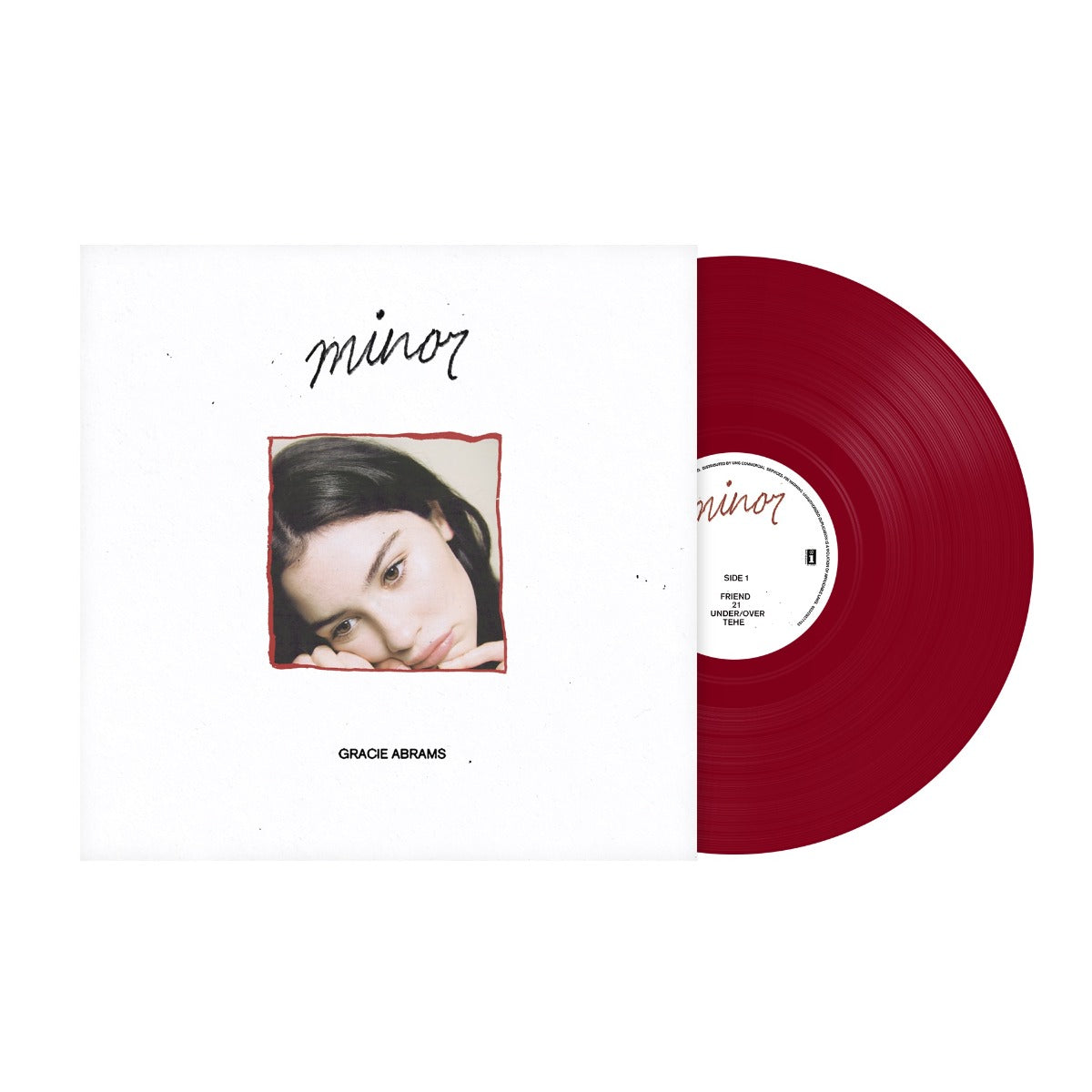 Gracie Abrams - Minor (5 Year Anniversary) [Red Vinyl 12" EP] Vinyl