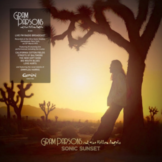 Gram Parsons & The Fallen Angels - Sonic Sunset - Live FM Radio Broadcast (Limited Edition, Cream Colored Vinyl) [Import] Vinyl
