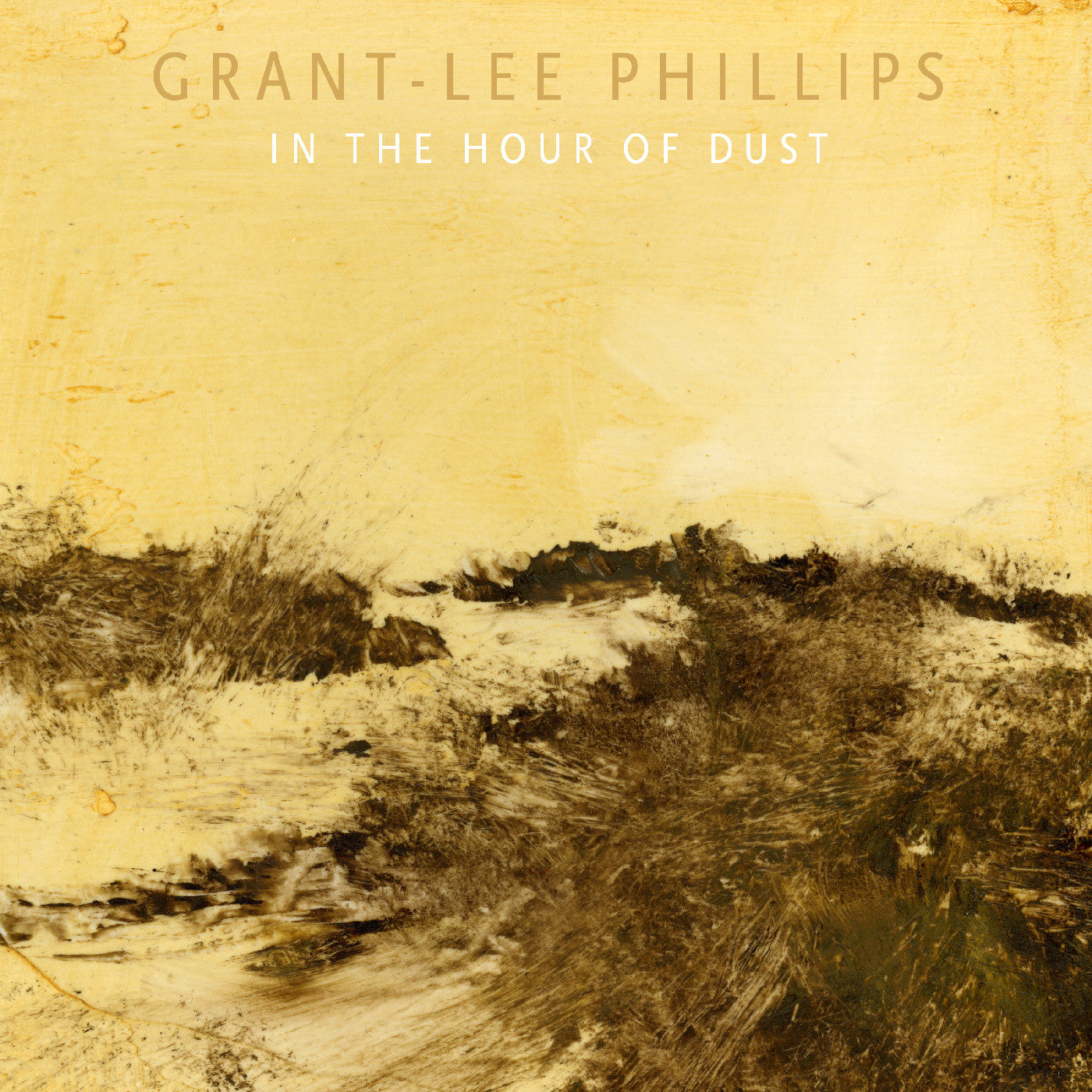 Grant-lee Phillips - In The Hour Of Dust (Signed) (Clear Golden Smoke Vinyl) Vinyl