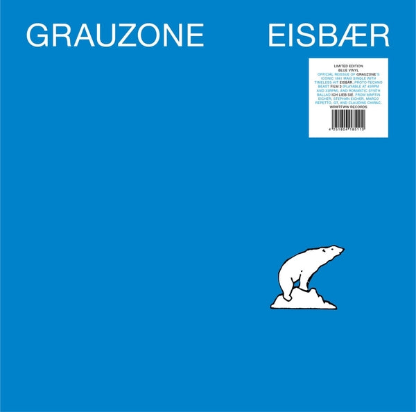 GRAUZONE - Eisbar (Blue Vinyl) Vinyl 12"
