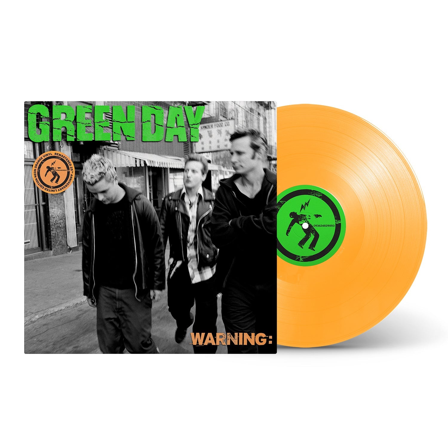 Green Day - Warning (25Th Anniversary Deluxe Edition) (Neon Orange Vinyl) Vinyl