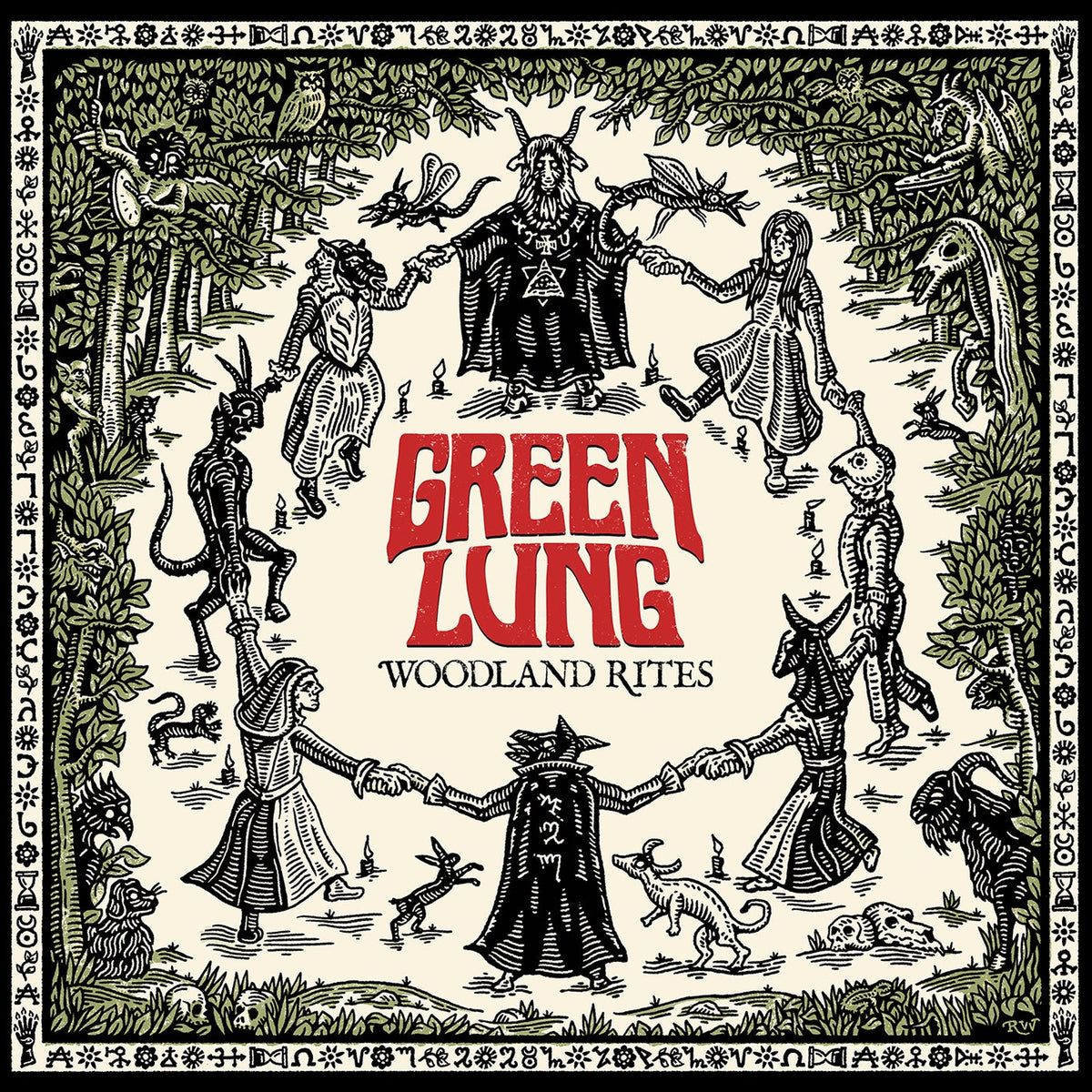 Green Lung - Woodland Rites (Olive Vinyl) Vinyl