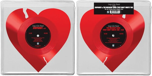 Greg Kihn Band - Jeopardy/ The Breakup Song (They Don't Write 'Em) (Limited Edition, Heart Shaped Red Vinyl) Vinyl