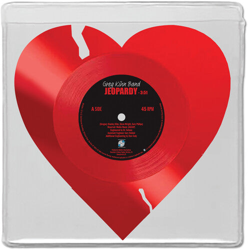 Greg Kihn Band - Jeopardy/ The Breakup Song (They Don't Write 'Em) (Limited Edition, Heart Shaped Red Vinyl) Vinyl