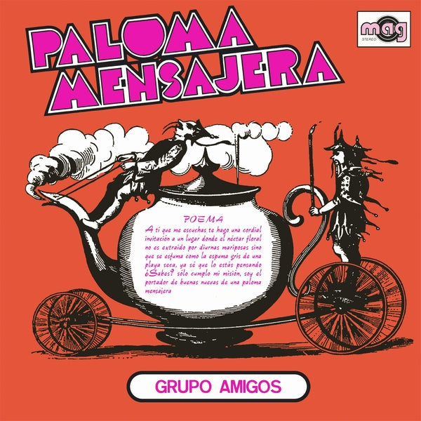 GRUPO AMIGOS - Paloma Mensajera [Lp] Vinyl