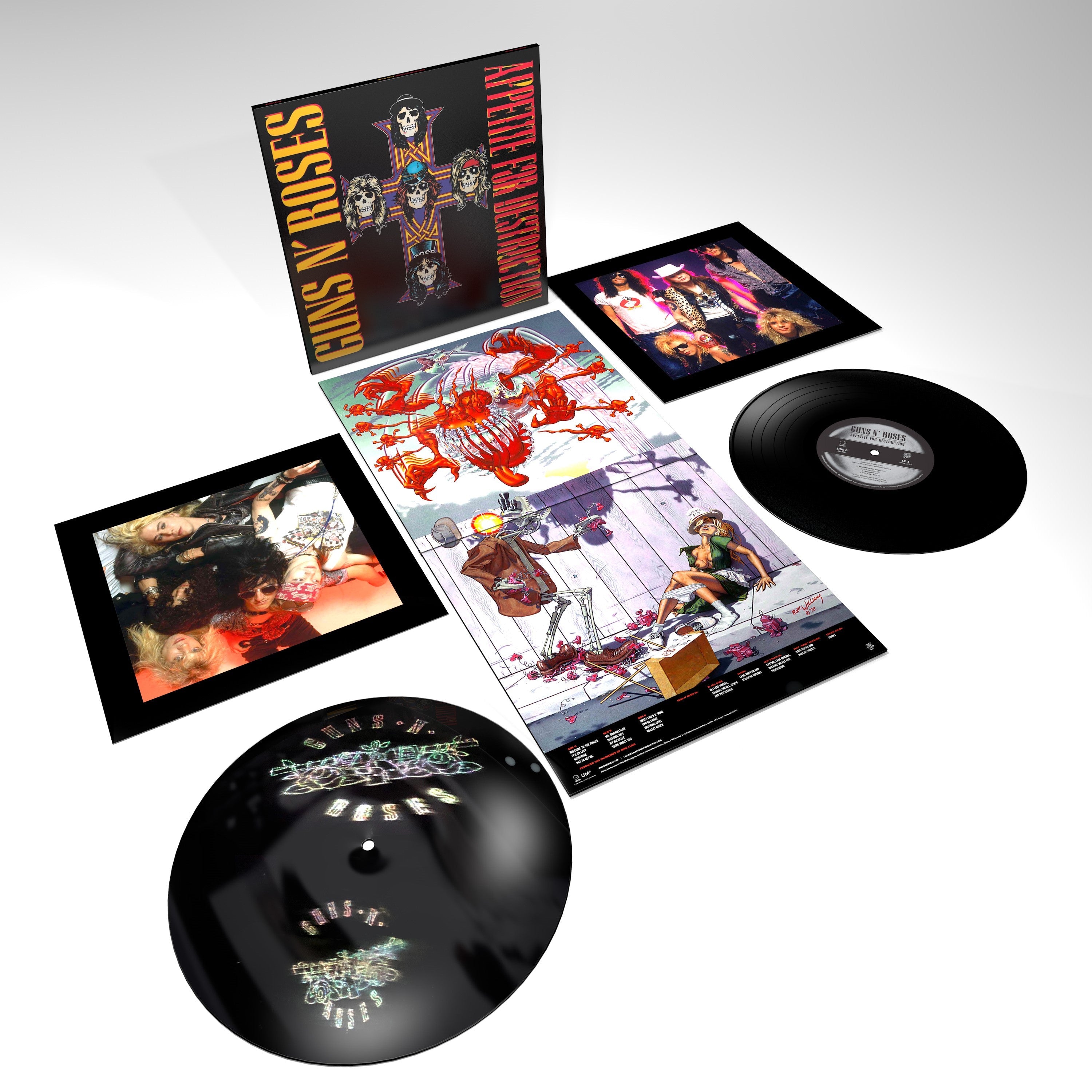 Guns N Roses - Appetite For Destruction [Explicit Content] (180 Gram Vinyl, Limited Edition, Digital Download Card) (2 Lp's) Vinyl