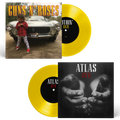 Guns N' Roses - Nothin' / Atlas [Canary Yellow 7" Single] Vinyl