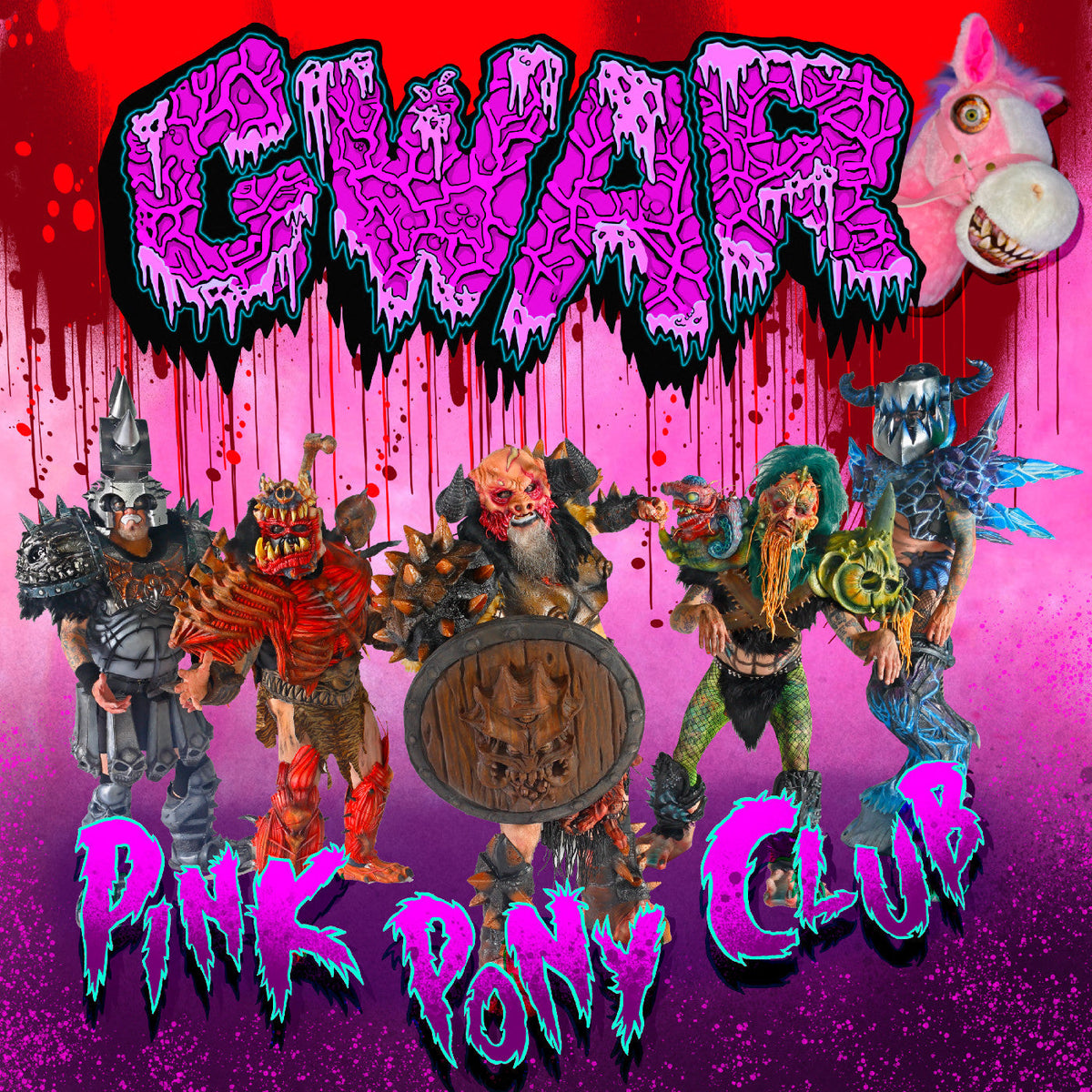 GWAR - Pink 7" (Pink Vinyl) Vinyl