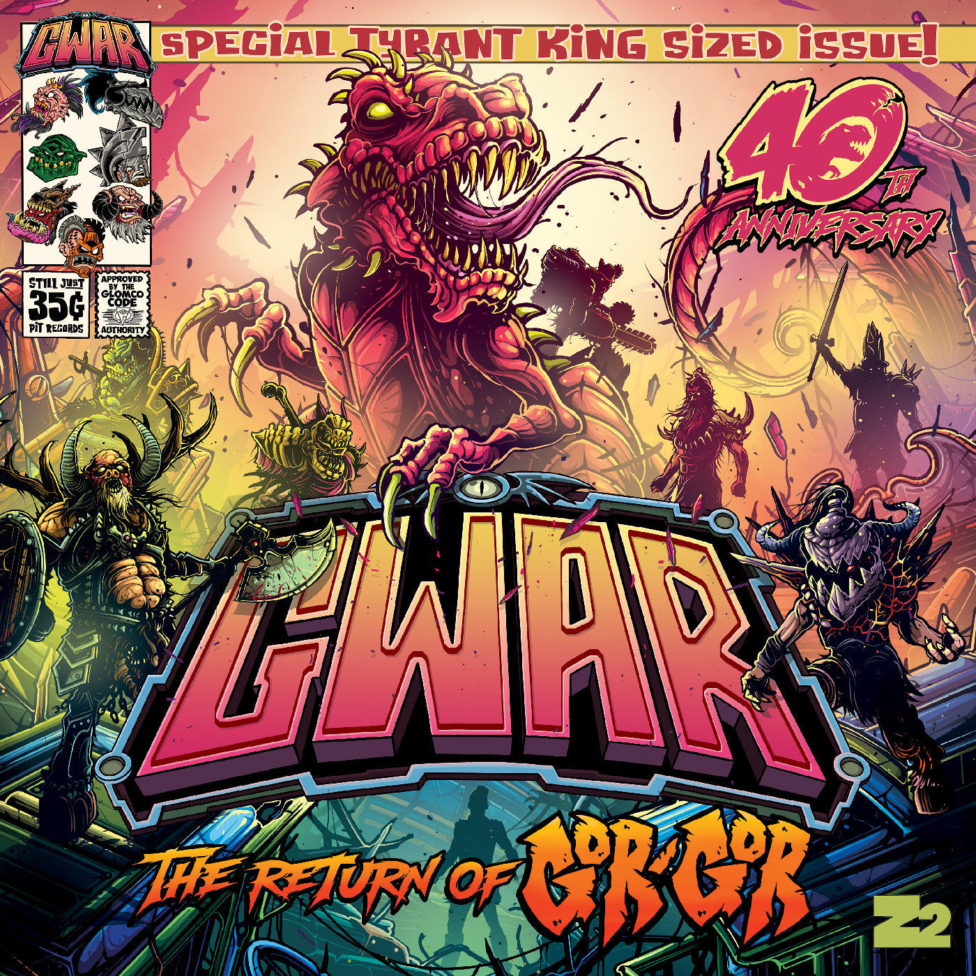 GWAR - The Return Of Gor Gor CD