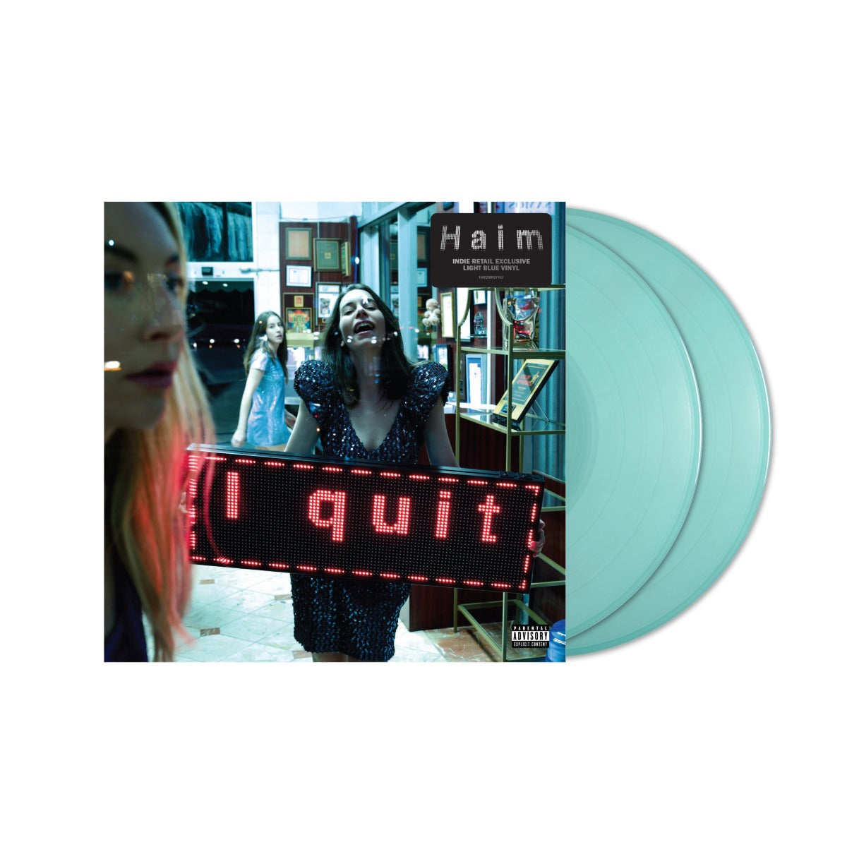 Haim - "I Quit" (2 Lp) (Translucent Blue Vinyl) (Gatefold Jacket) (Indie Exclusive) Vinyl