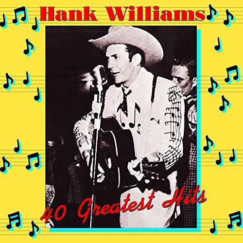 Hank Williams - Hank Williams 40 Greatest Hits (180 Gram Vinyl) [Import] (2 Lp's) Vinyl