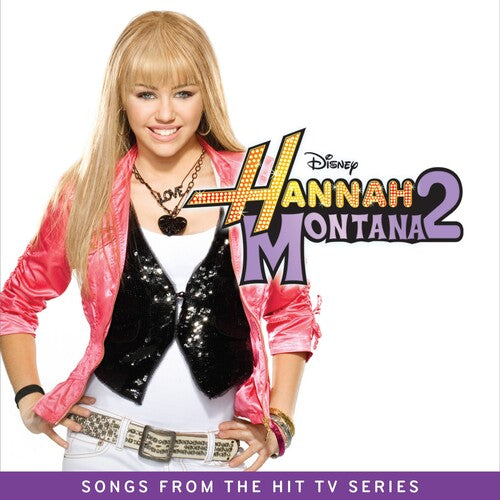 Hannah Montana - Hannah Montana 2 (Original Soundtrack) (Split Black/White Splatter Colored Vinyl) Vinyl
