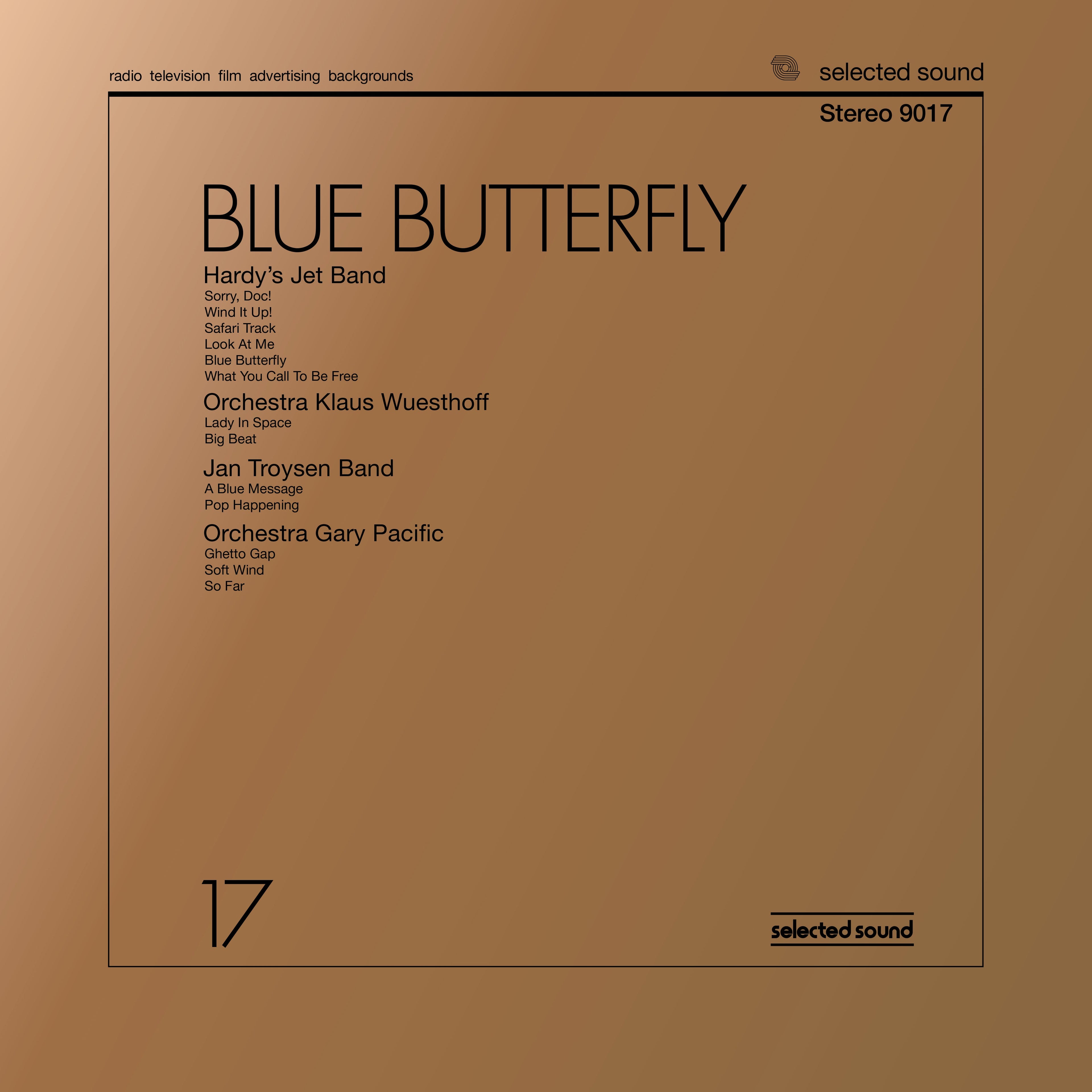 Hardy’s Jet Band / Orchestra Klaus Wuesthoff / Jan - Blue Butterfly (Selected Sound) Vinyl LP Black
