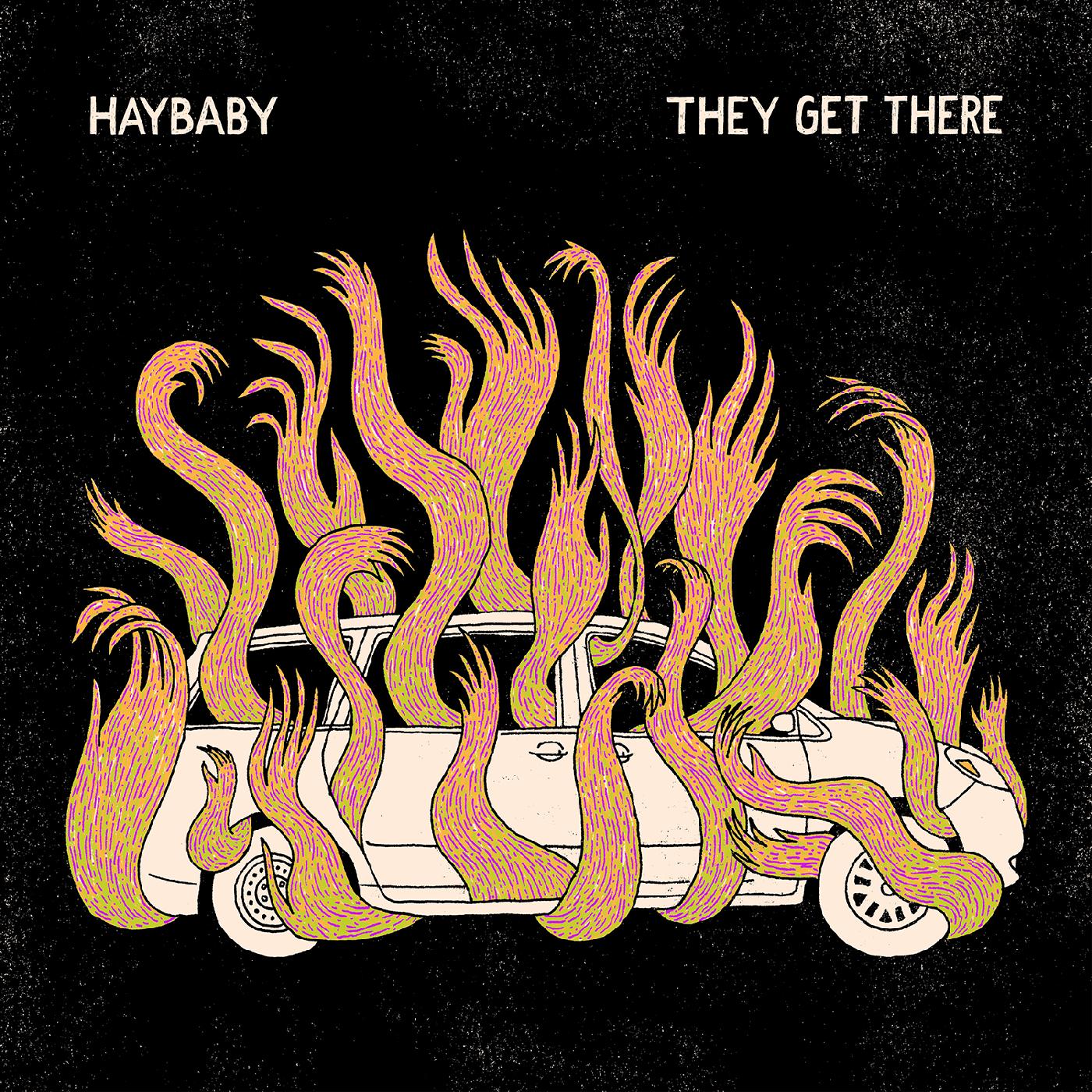 Haybaby - They Get There (LIGHT BLUE CASSETTE) Cassette Cassette Light Blue