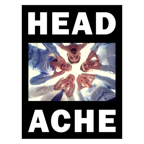 Headache - The Head Hurts but the Heart Knows the Truth Vinyl 2LP Printed Inner, Full Colour Sleeve