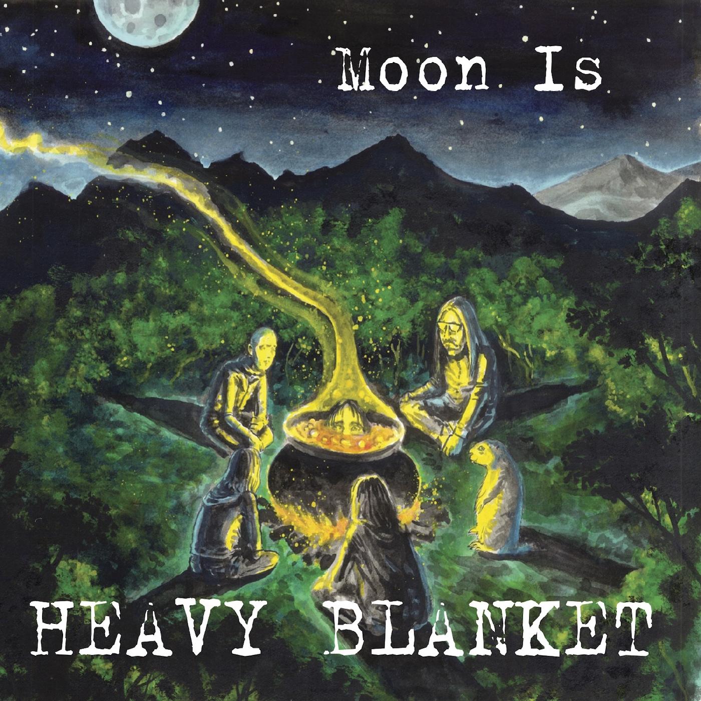Heavy Blanket - Moon Is (PURPLE VINYL) Vinyl LP Limited Edition Purple Vinyl