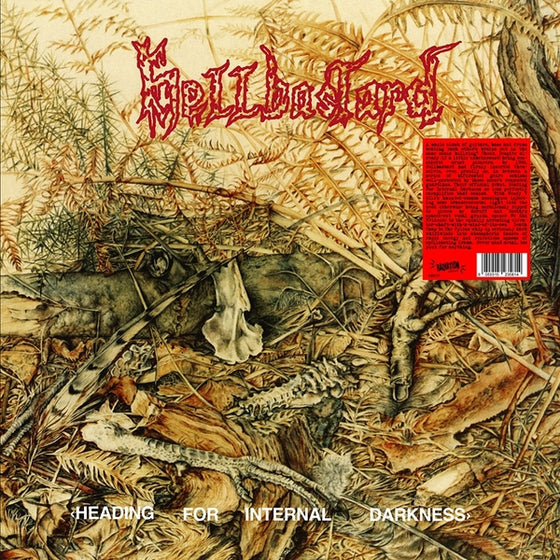 HELLBASTARD - Heading For Internal Darkness (Red Vinyl) Vinyl 2LP