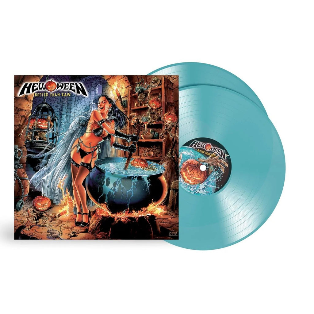 Helloween - Better Than Raw [Turquoise 2LP] Vinyl