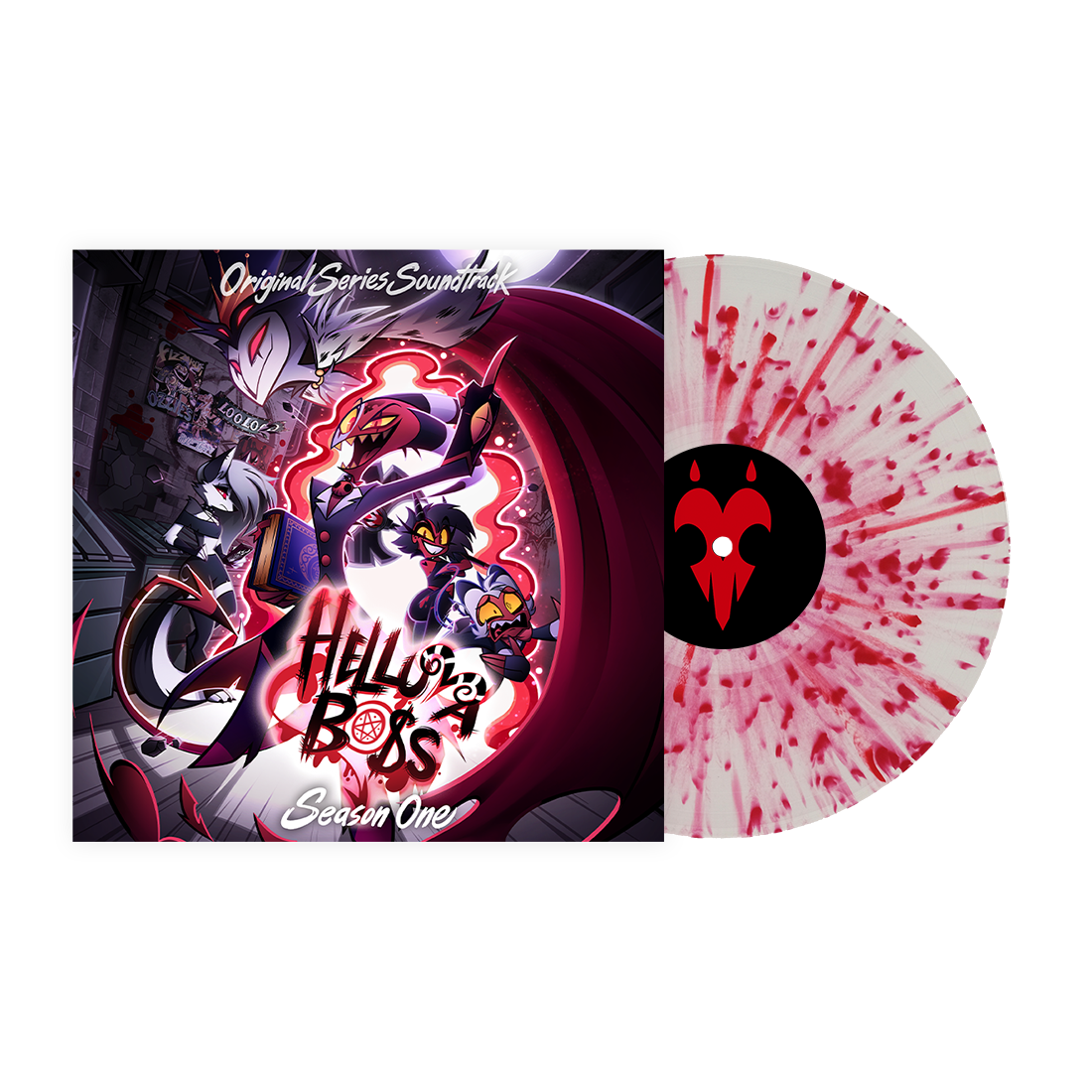 Helluva Boss - Helluva Boss: Season 1 (Original Soundtrack) [Standard Blood Splatter Vinyl] Vinyl