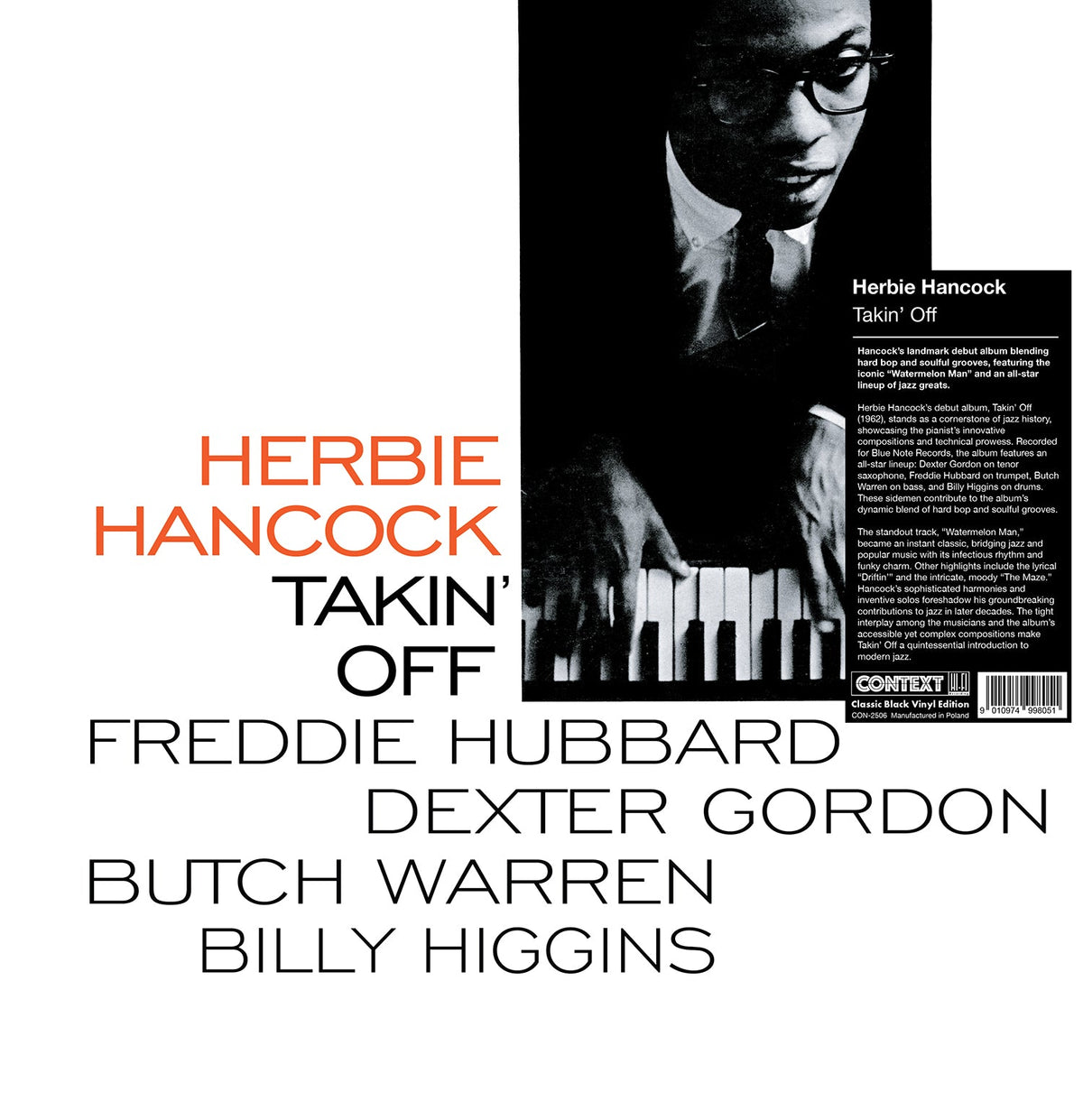 Herbie Hancock - Takin' Off Vinyl