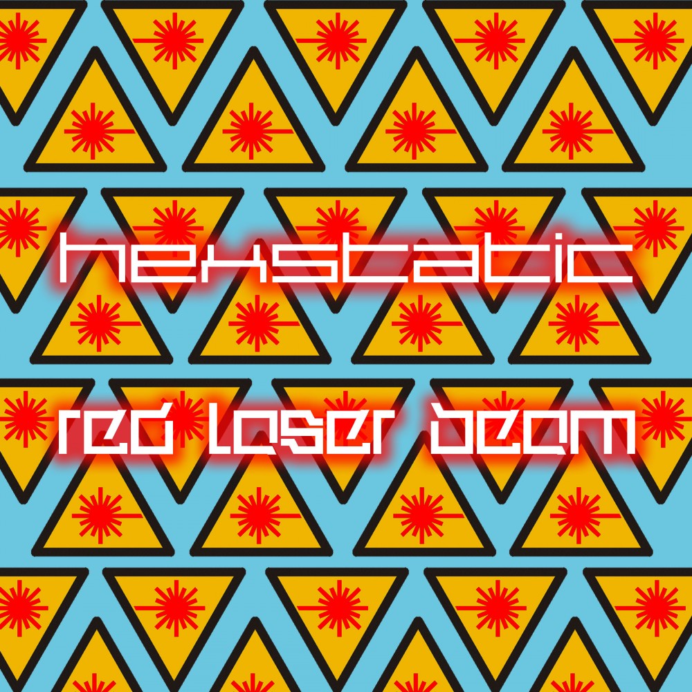 Hexstatic - Red Laser Beam Vinyl 12" Vinyl