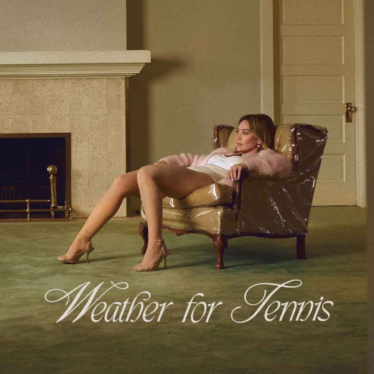 Hilary Duff - Weather For Tennis (Indie Exclusive, Limited Edition, Coke Bottle Clear Colored Vinyl) (7" Single) Vinyl