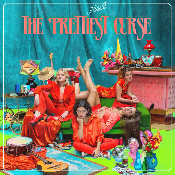 Hinds - The Prettiest Curse (BABY BLUE VINYL) Vinyl 12" Vinyl Gatefold Jacket, insert, Baby Blue Vinyl