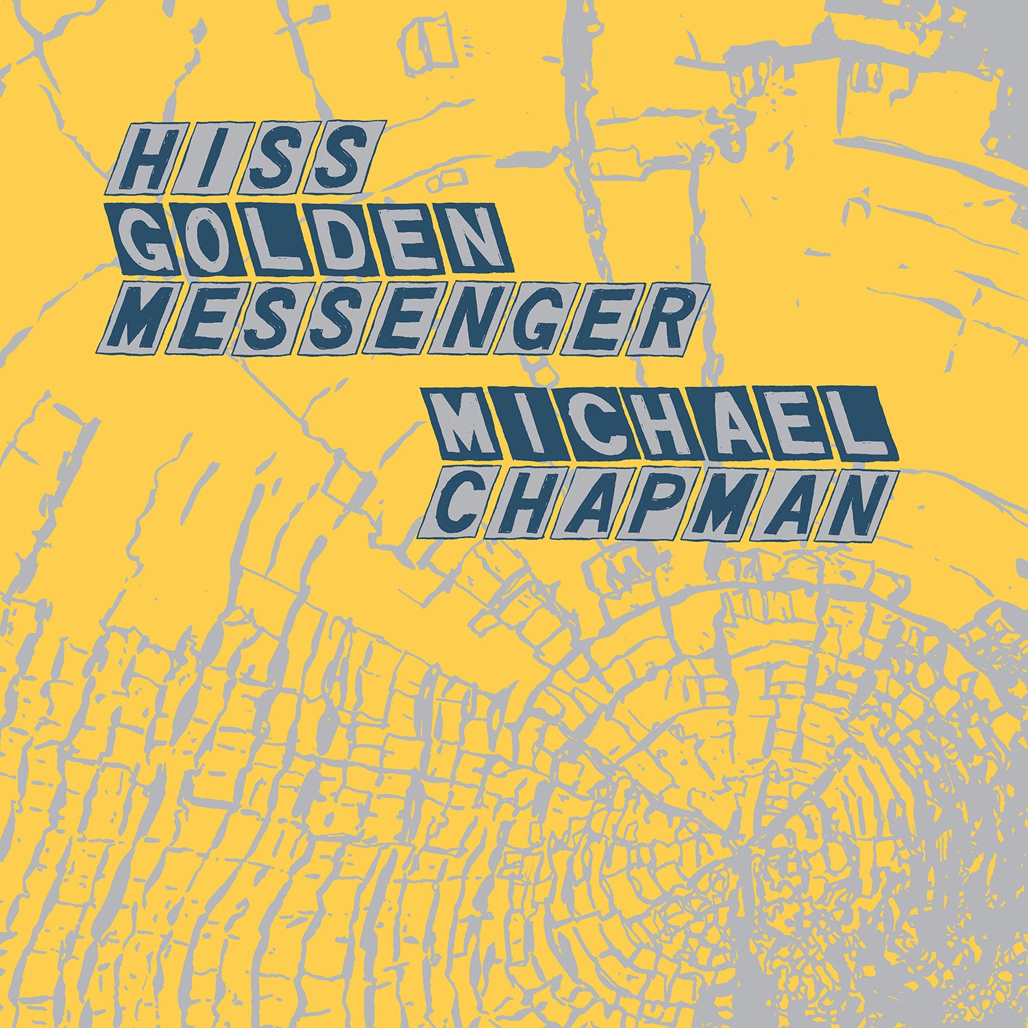 Hiss Golden Messenger and Michael Chapman - Parallelogram a la carte: Hiss Golden Messenger and Michael Chapman Vinyl LP 140g black vinyl packaged in lavish and striking letterpressed 12x12 matchbooks.