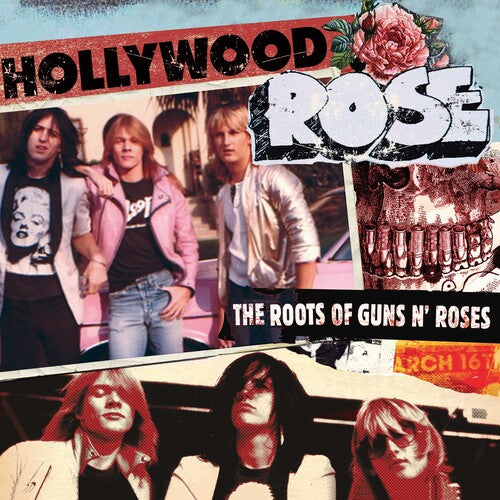 Hollywood Rose - The Roots Of Guns N' Roses (Colored Vinyl, Red & White Splatter, Limited Edition, Remixes) Vinyl
