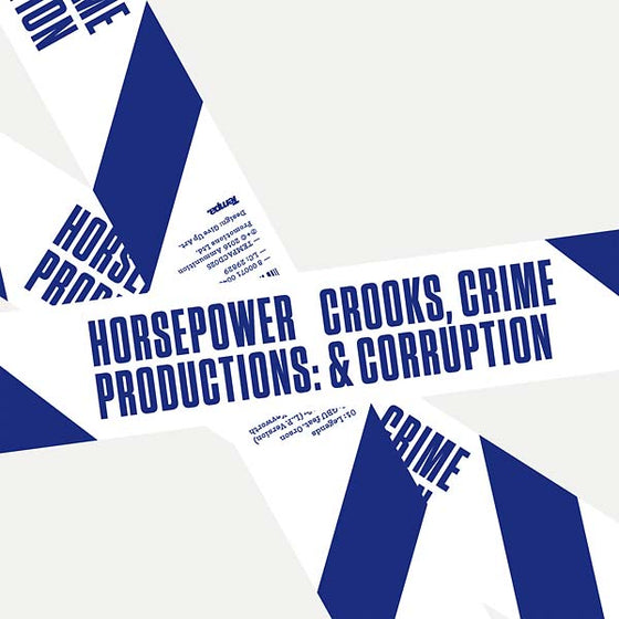 HORSEPOWER PRODUCTIONS - Crooks, Crime & Corruption Vinyl 2LP