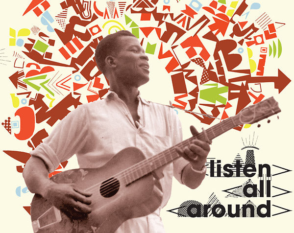 HUGH TRACEY - Listen All Around: The Golden Age of Central and East African Music CD 2CD/BOOK