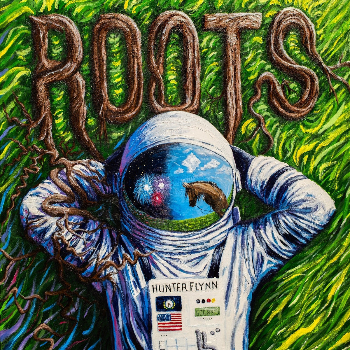 Hunter Flynn - Roots (White/ Deep Purple Colored Vinyl) (2 Lp's) Vinyl