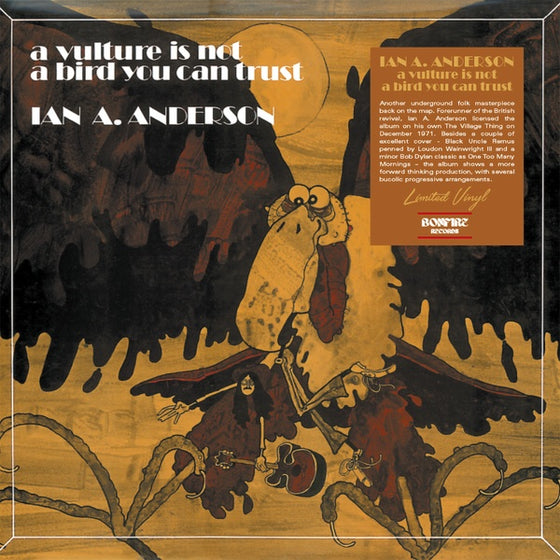 IAN A. ANDERSON - A Vulture Is Not A Bird You Can Trust Vinyl LP