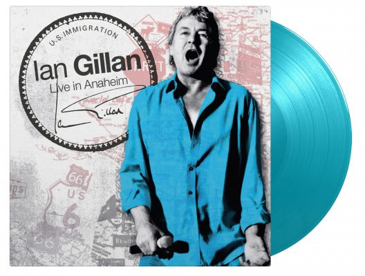 Ian Gillan - Live In Anaheim (Limited Edition, Gatefold, 180-Gram Turquoise Colored Vinyl) [Import] (2 Lp's) Vinyl