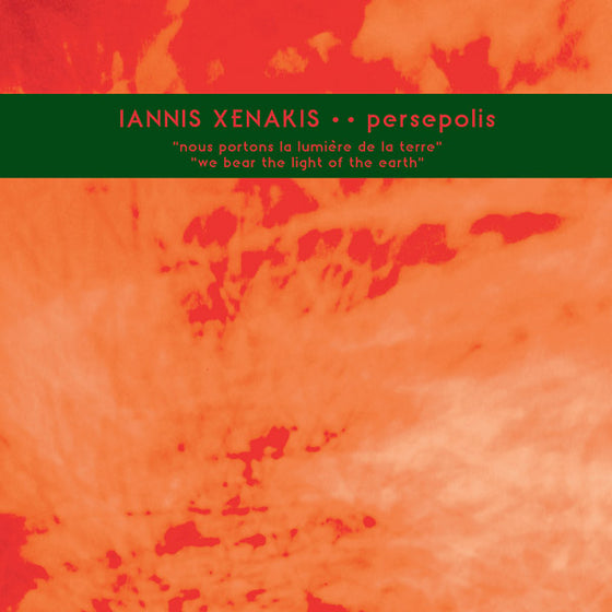 IANNIS XENAKIS - Persepolis Vinyl LP
