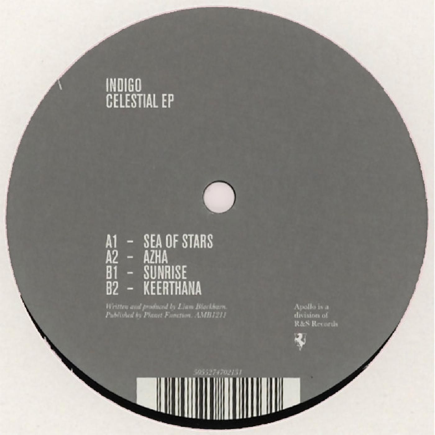 Indigo - Celestial EP 12" Vinyl 12 inch