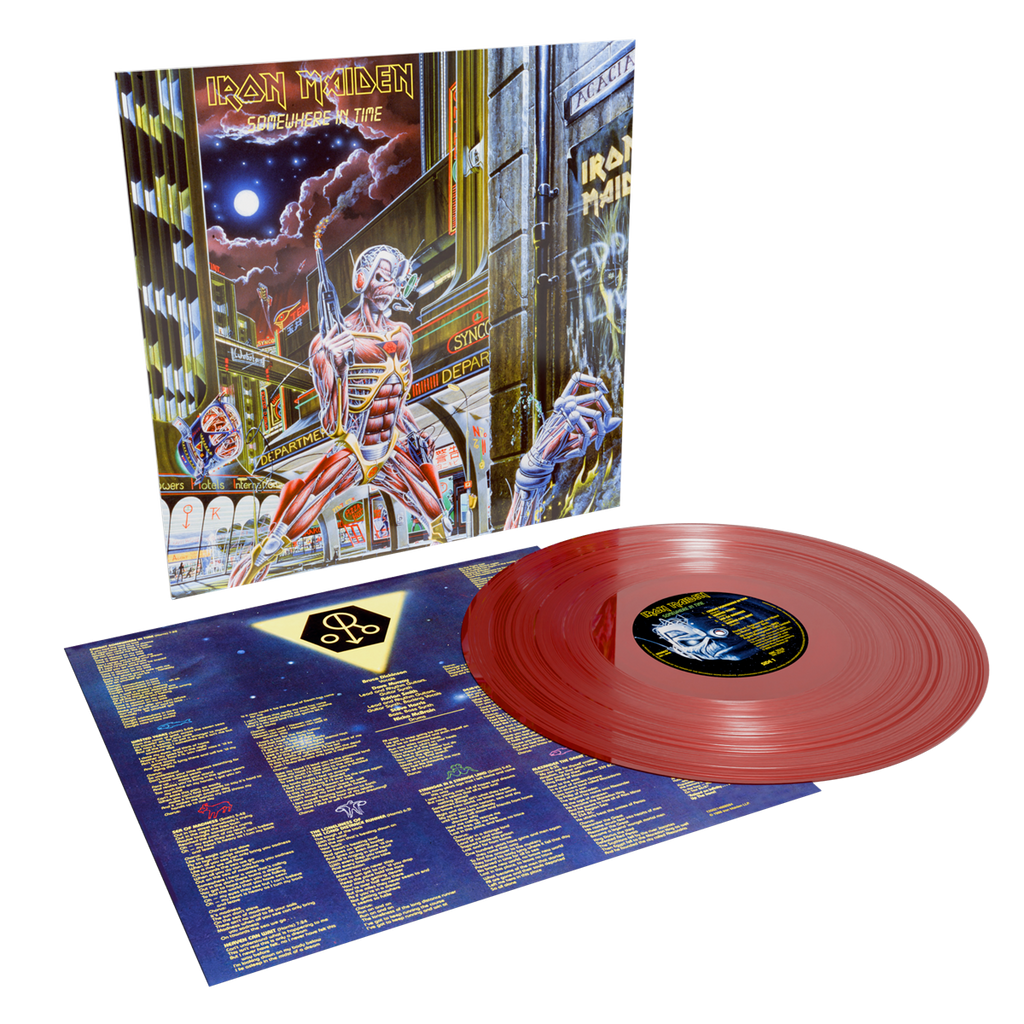 Iron Maiden - Somewhere in Time (40th Anniversary Edition) [Oxblood Red Colored Vinyl] Vinyl