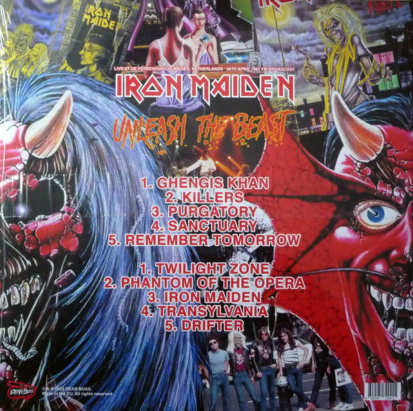 Iron Maiden - Unleash The Beast: Live At De Vereeniging Nijmegen, Netherlands 1981 (Limited Edition, Green & Yellow Splatter Colored Vinyl) [Import] Vinyl