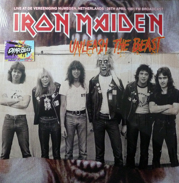 Iron Maiden - Unleash The Beast: Live At De Vereeniging Nijmegen, Netherlands 1981 (Limited Edition, Green & Yellow Splatter Colored Vinyl) [Import] Vinyl