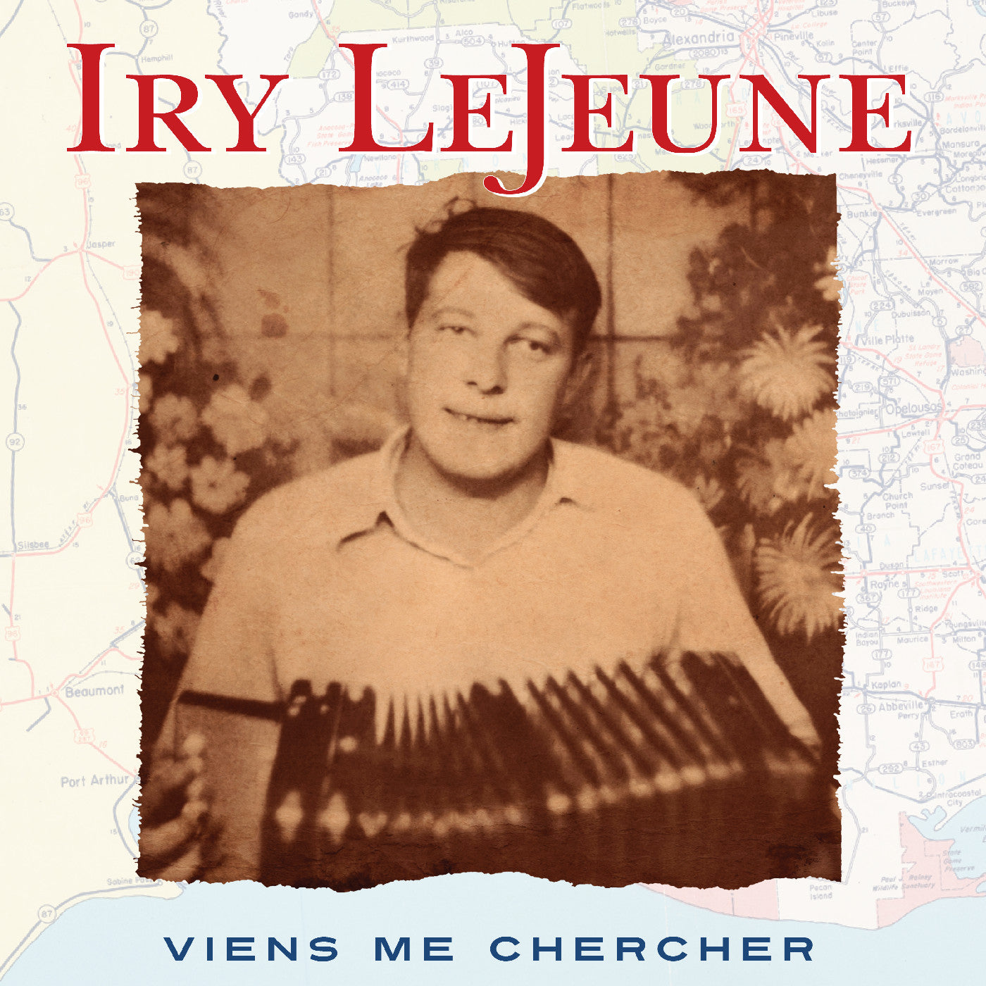 Iry Lejeune - Viens Me Chercher (Opaque Sky Blue And Opaque Red Vinyl) Vinyl