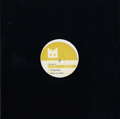 ITALOBOYZ - Where Is London Vinyl 12"