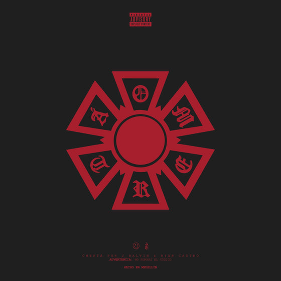 J Balvin & Ryan Castro - Omertá [Red] Vinyl