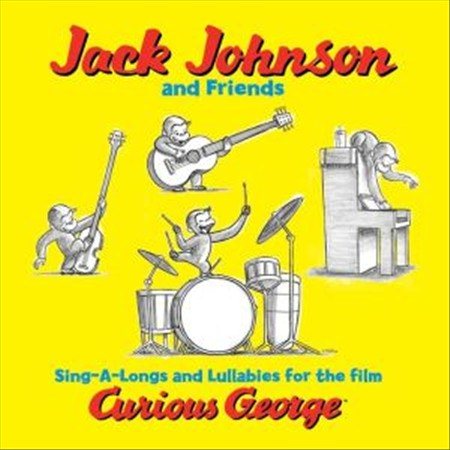 Jack Johnson & Friends - Curious George (Sing-a-Long Songs and Lullabies for the Film) Vinyl
