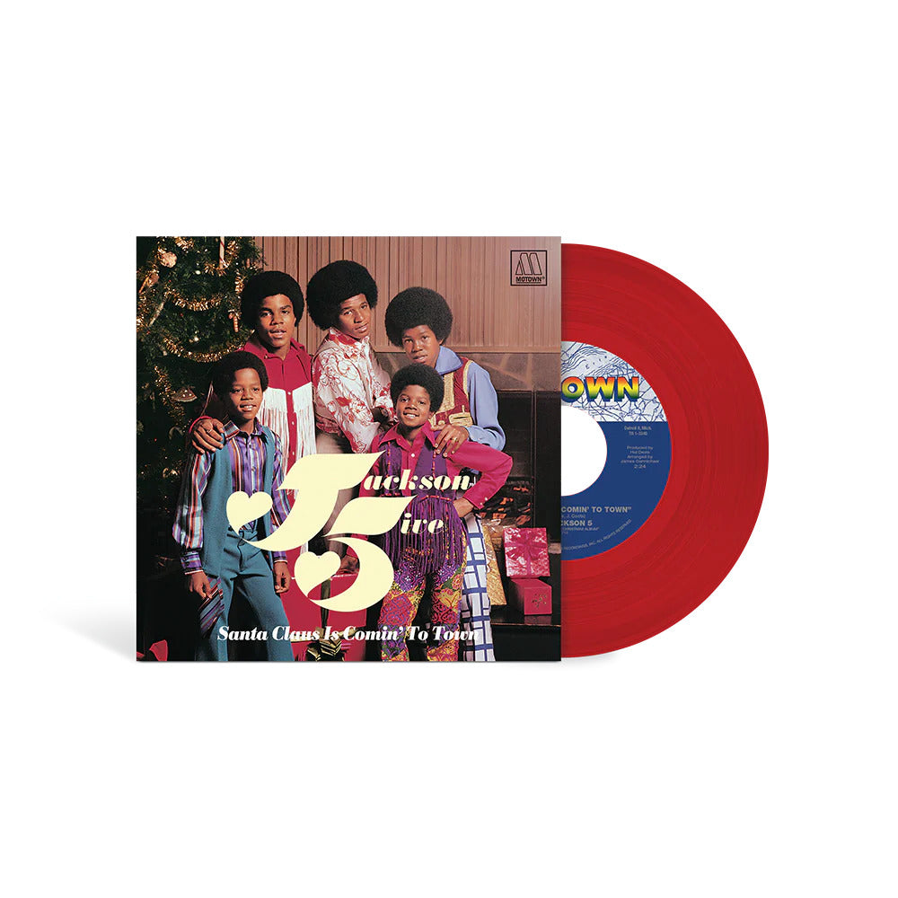 JACKSON 5 - Santa Claus Is Comin' To Town [Red 7" Single] Vinyl