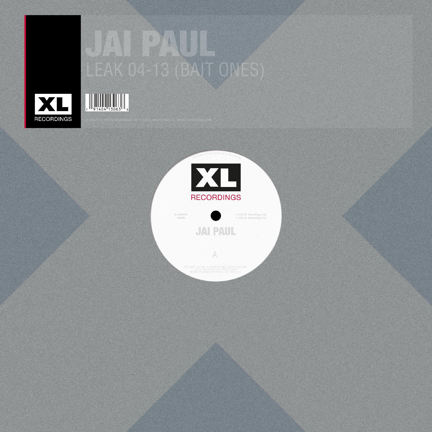 Jai Paul - Bait Ones Vinyl LP XL Record Bag w/ Sticker